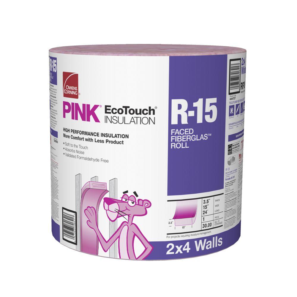 Owens Corning R-13 Kraft Faced Insulation Roll 15 In. X 32 Ft.-RF10 ...