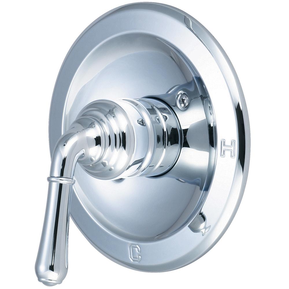 Olympia Faucets Accent 1Handle Wall Mount Valve Trim without Valve in Polished Chrome (Valve