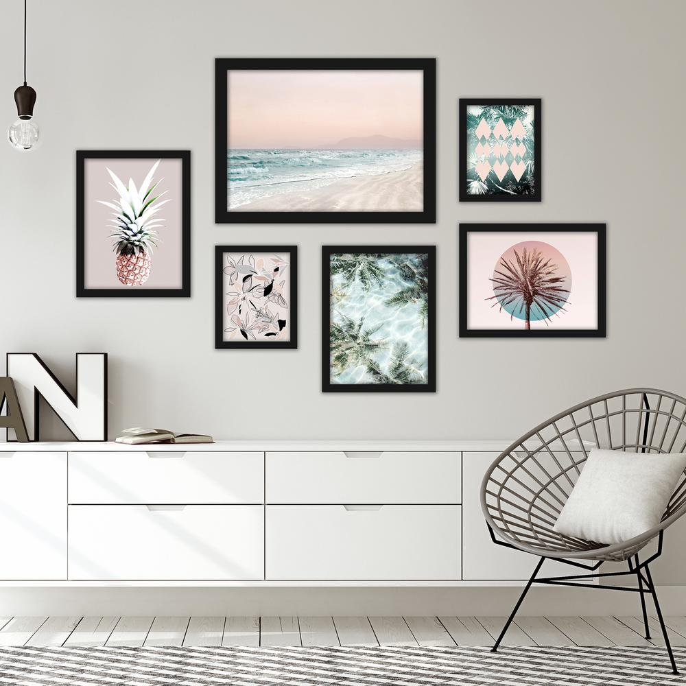 Americanflat Tropical Beach 6 Piece Black Framed Gallery Wall Set By Hope Bainbridge A299 Set1 The Home Depot - Picture Gallery Wall Set Americanflat Tropical Beach 6 Piece Black Framed Gallery Wall Set By Hope Bainbridge A299 Set1 The Home Depot - Picture Gallery Wall Set