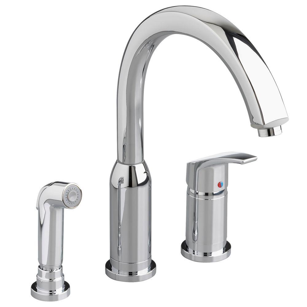 American Standard Arch Single Handle Standard Kitchen Faucet With
