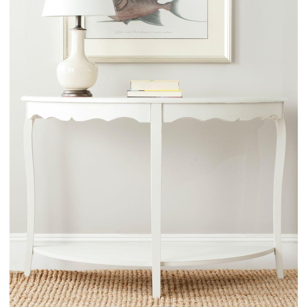 off white console table safavieh christina shady white console table tableamh6610a the home depot off white console table safavieh christina shady white console table tableamh6610a the home depot