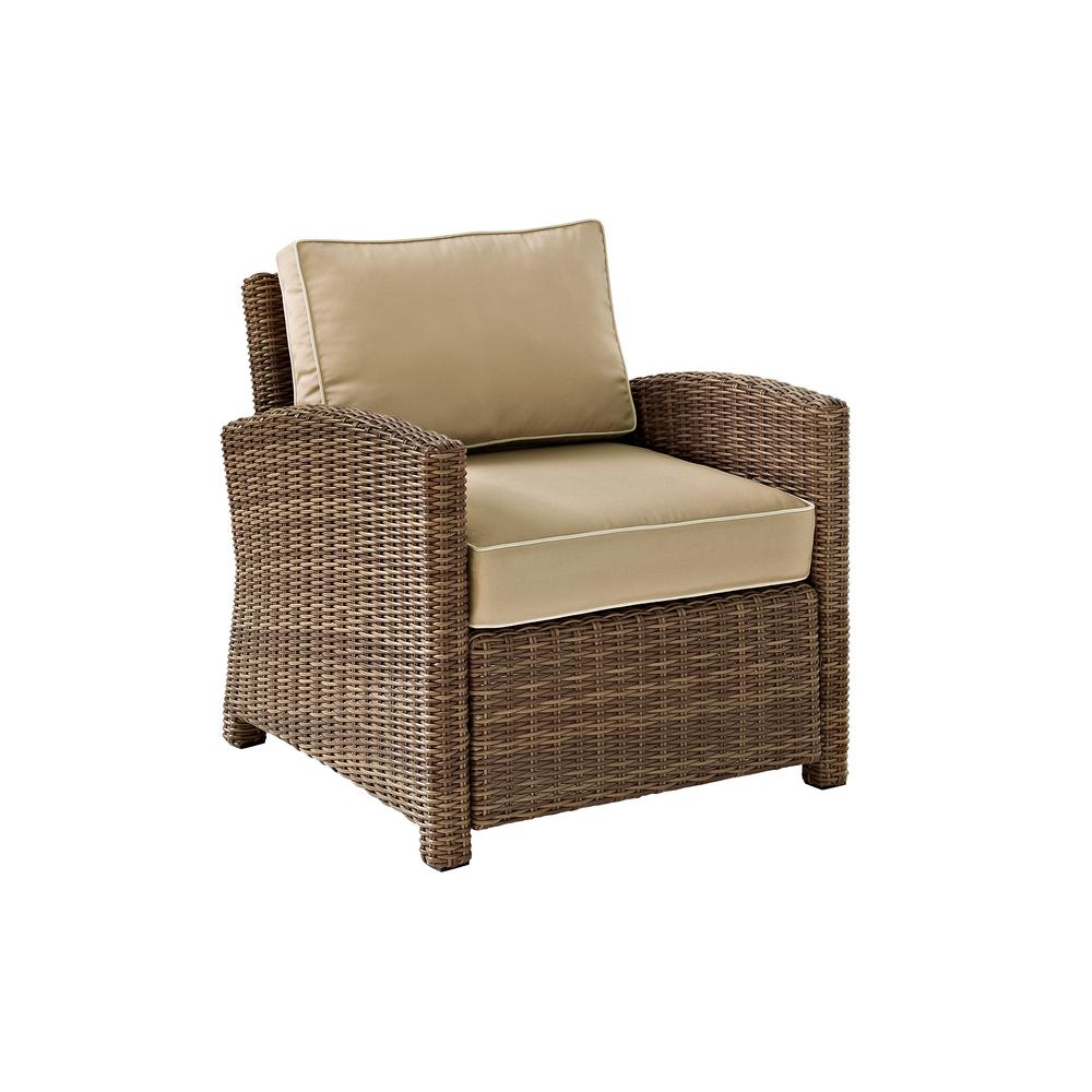 Crosley Bradenton Wicker Outdoor Patio Lounge Chair With Sand Cushions Ko70023wb Sa The Home Depot - Outdoor Patio Chair Home Depot Crosley Bradenton Wicker Outdoor Patio Lounge Chair With Sand Cushions Ko70023wb Sa The Home Depot - Outdoor Patio Chair Home Depot