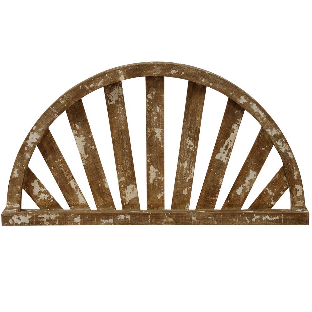 StyleCraft Farmhouse Weathered Brown Wood Wall Art was $97.99 now $65.52 (33.0% off)