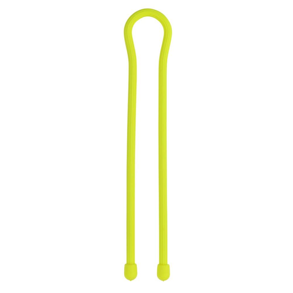 UPC 094664032187 product image for 18 in. Gear Tie Neon Yellow (2-Pack) | upcitemdb.com