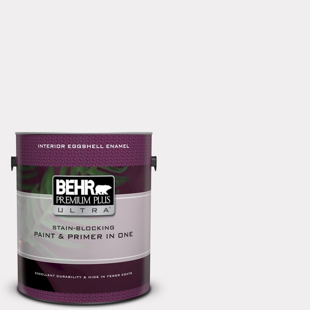 Behr Premium Plus Ultra 1 Gal W D 610 White Glove Eggshell Enamel W D 610 White Glove Eggshell Enamel Interior