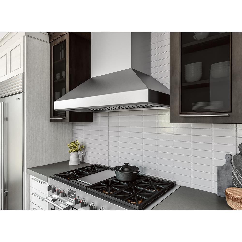 Zephyr Titan 36 in. Wall Mount Range Hood in Stainless Steel-AK7636AS ...