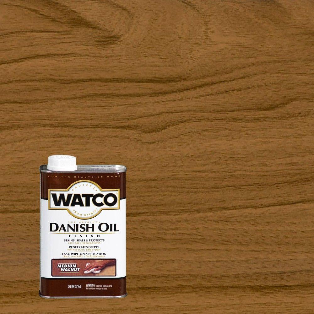 Watco 1 pt. Medium Walnut 275 VOC Danish Oil (Case of 4)265504 The