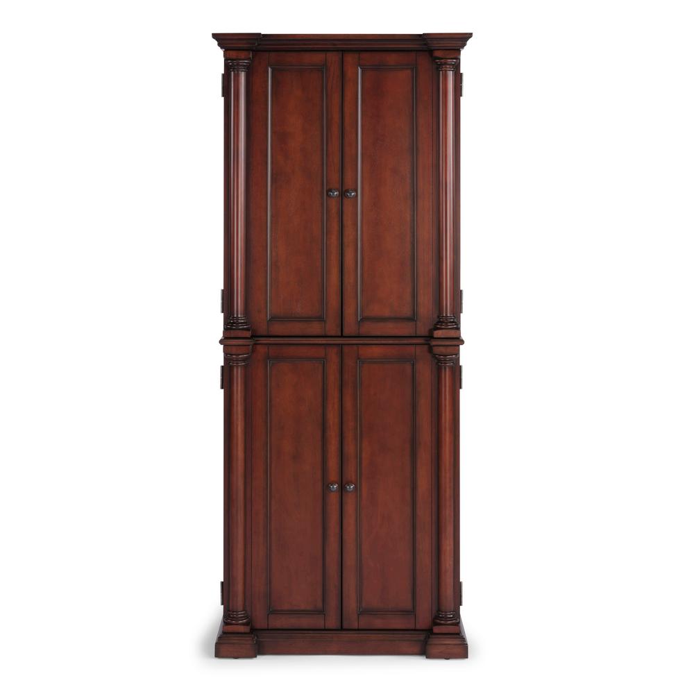 Home Styles Beacon Hill Black Cherry Kitchen Pantry 5104 69 The