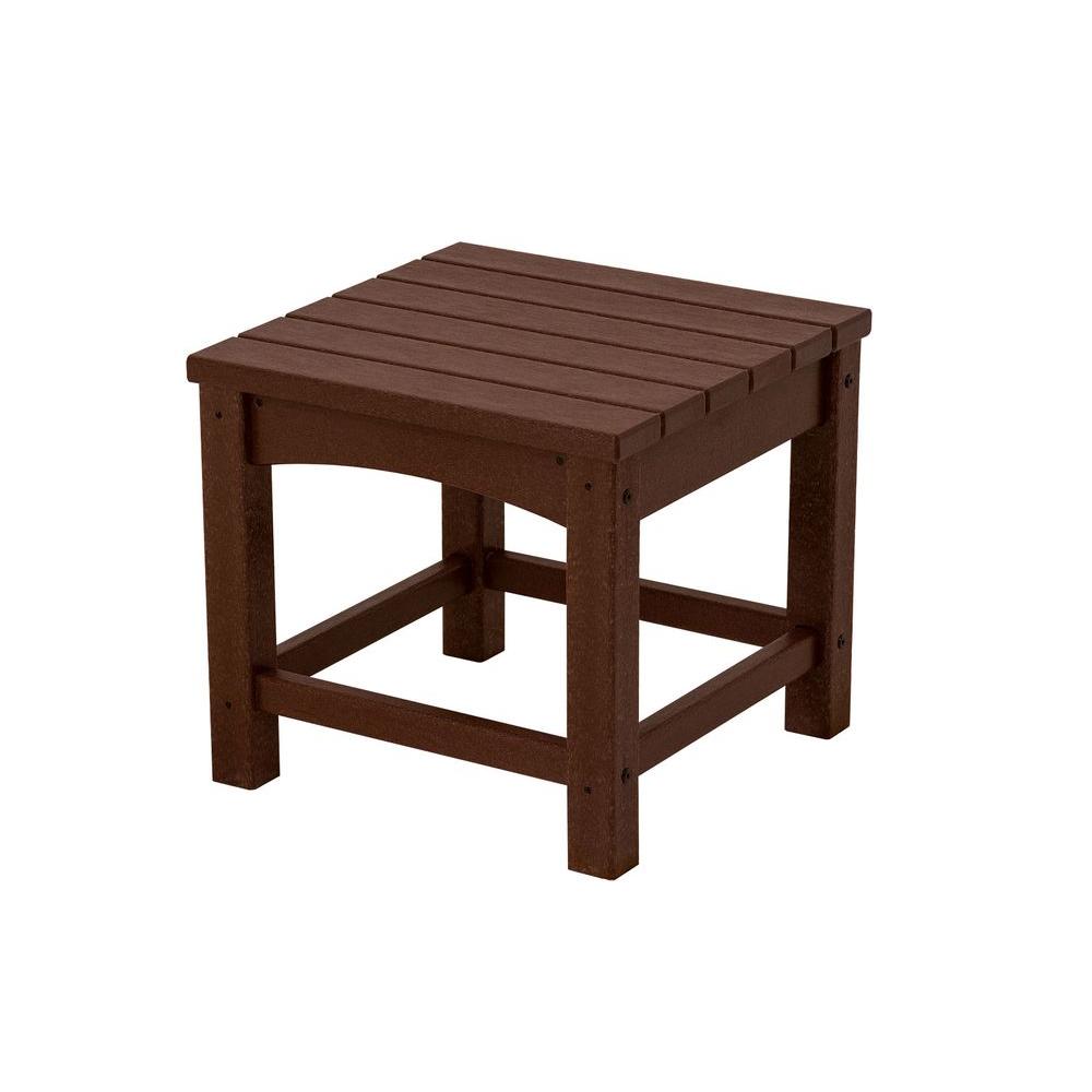Mahogany Patio Side Table Mahogany Patio Side Table