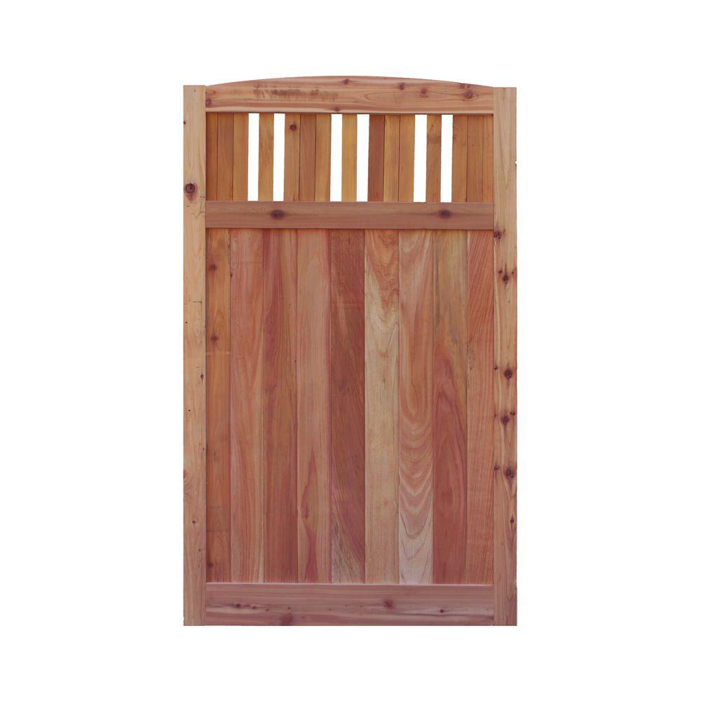 Wood Fence Gates Wood Fencing The Home Depot