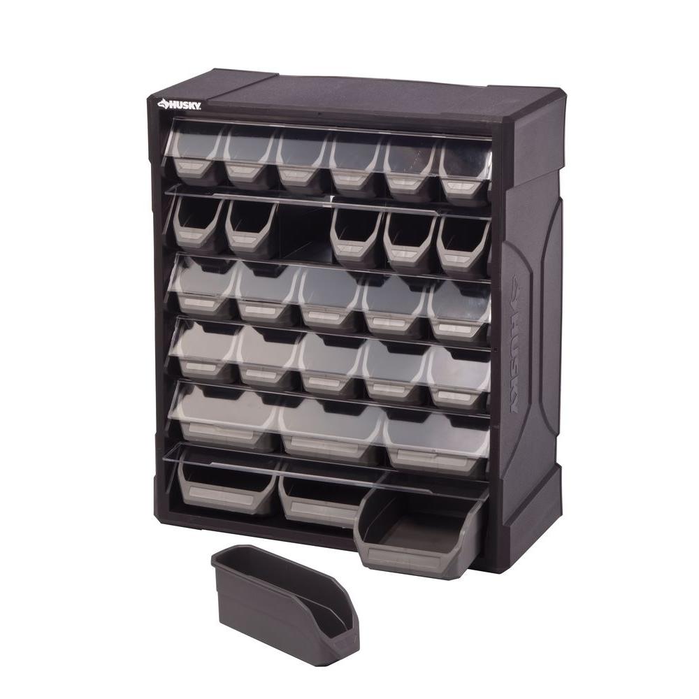 Husky 28 Drawer Small Parts Organizer 222169 The Home Depot