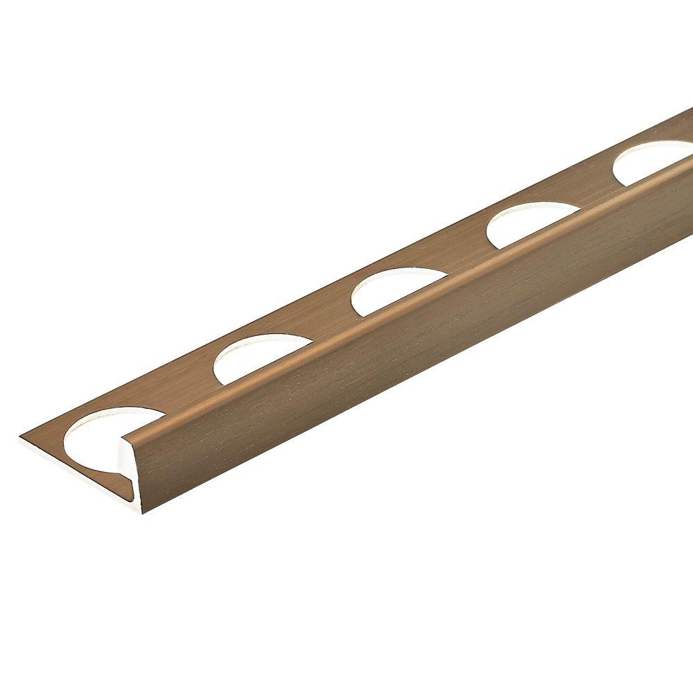 Custom Building Products Tuscan Gold 3/8 in. x 98.5 in. Aluminum L