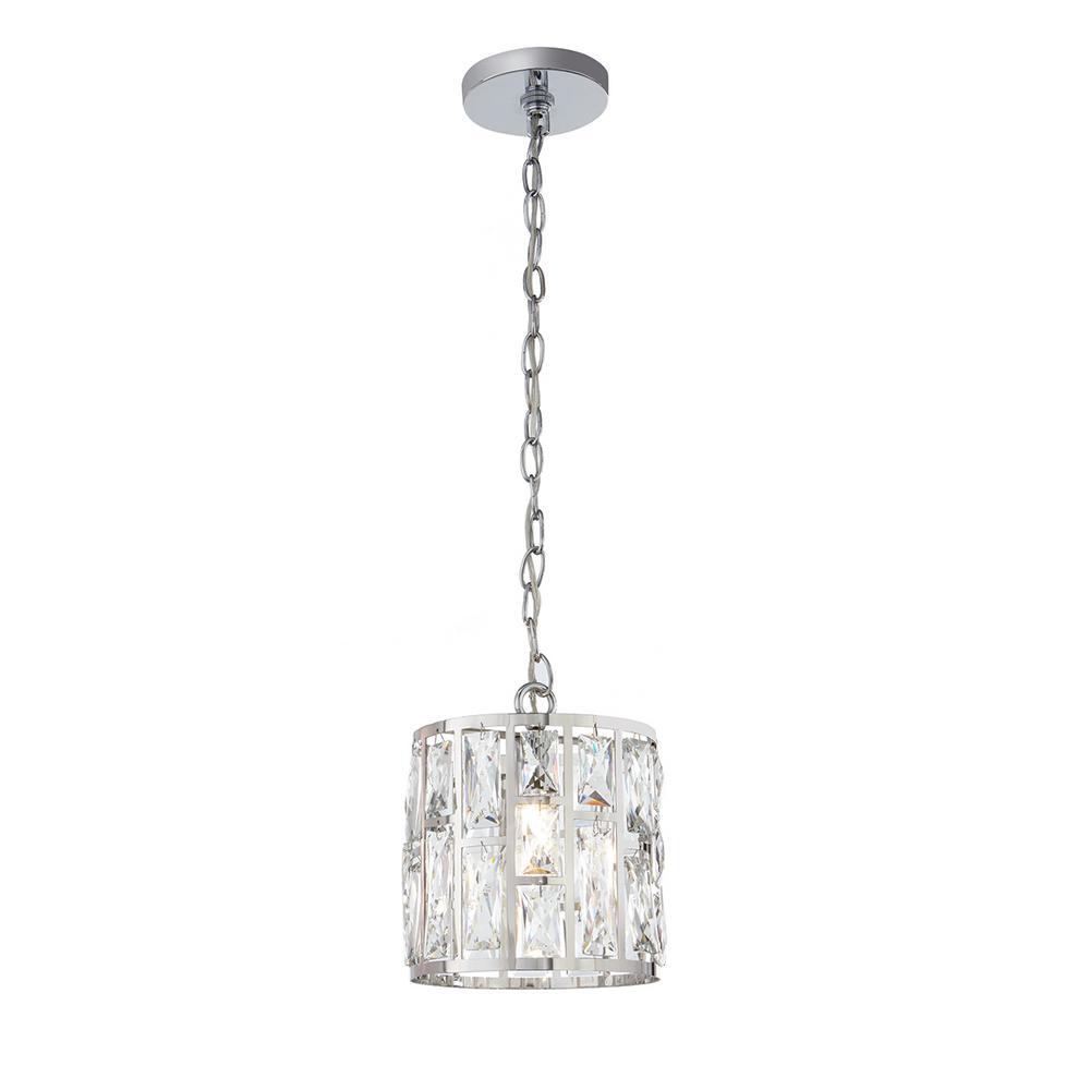 Home Decorators Collection Kristella 1 Light Crystal And Chrome Pendant 30685 Hbu The Depot Home Decorators Collection Kristella 1 Light Crystal And Chrome Pendant 30685 Hbu The Depot