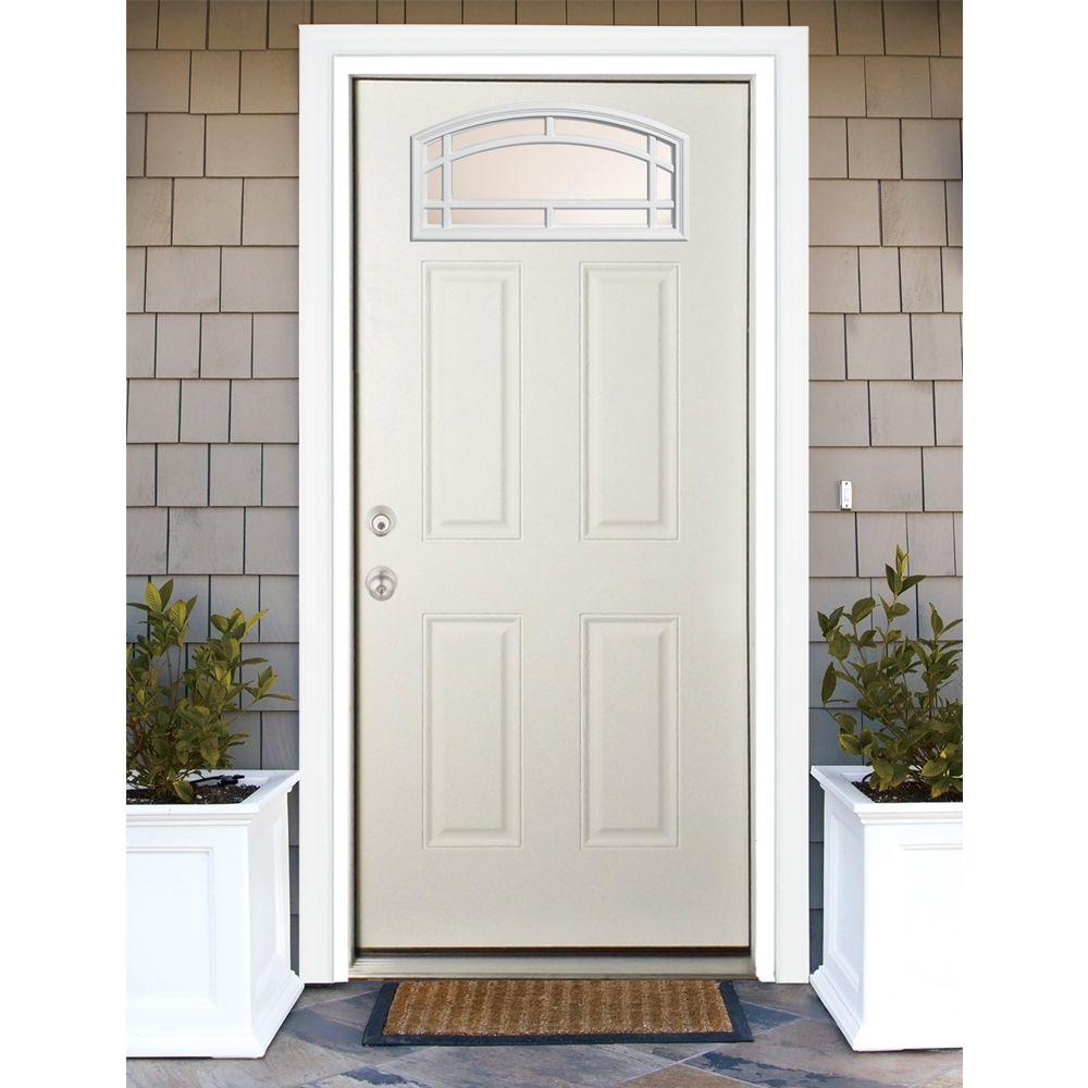 4 Panel - Steel Doors With Glass - Steel Doors - The Home Depot