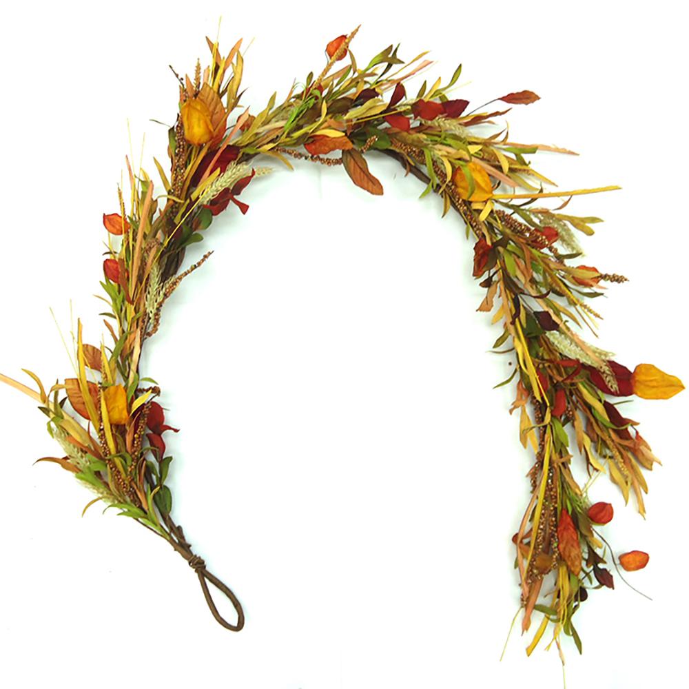 6 ft. Harvest Indoor Chinese Lantern Garland