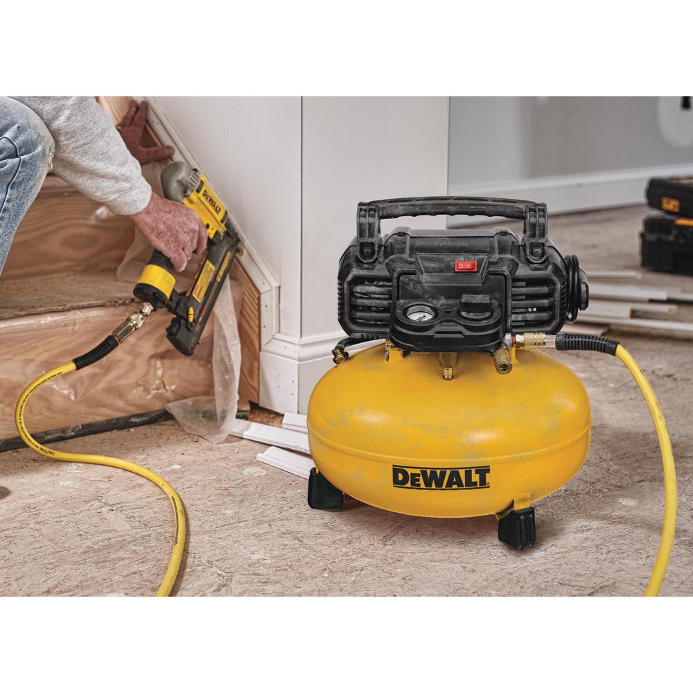 Dewalt 6 Gal 165 Psi Electric Pancake Air Compressor Dwfp55126 The Home Depot