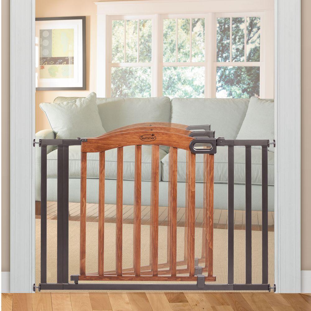 summer infant decorative wood baby gate