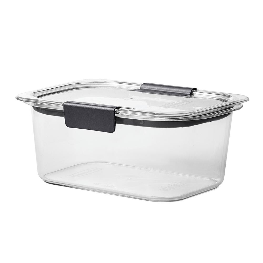 storage brilliance rubbermaid container containers lid cup capacity oz