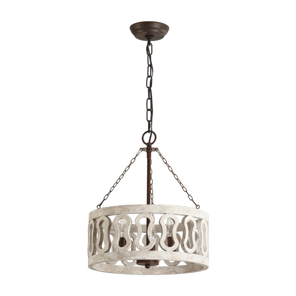 Unbranded 3 Light Distressed White Drum Shade Wood Chandelier With Black Chains Fc4011 3w The Home Depot - White Drum Shade For Chandelier Unbranded 3 Light Distressed White Drum Shade Wood Chandelier With Black Chains Fc4011 3w The Home Depot - White Drum Shade For Chandelier