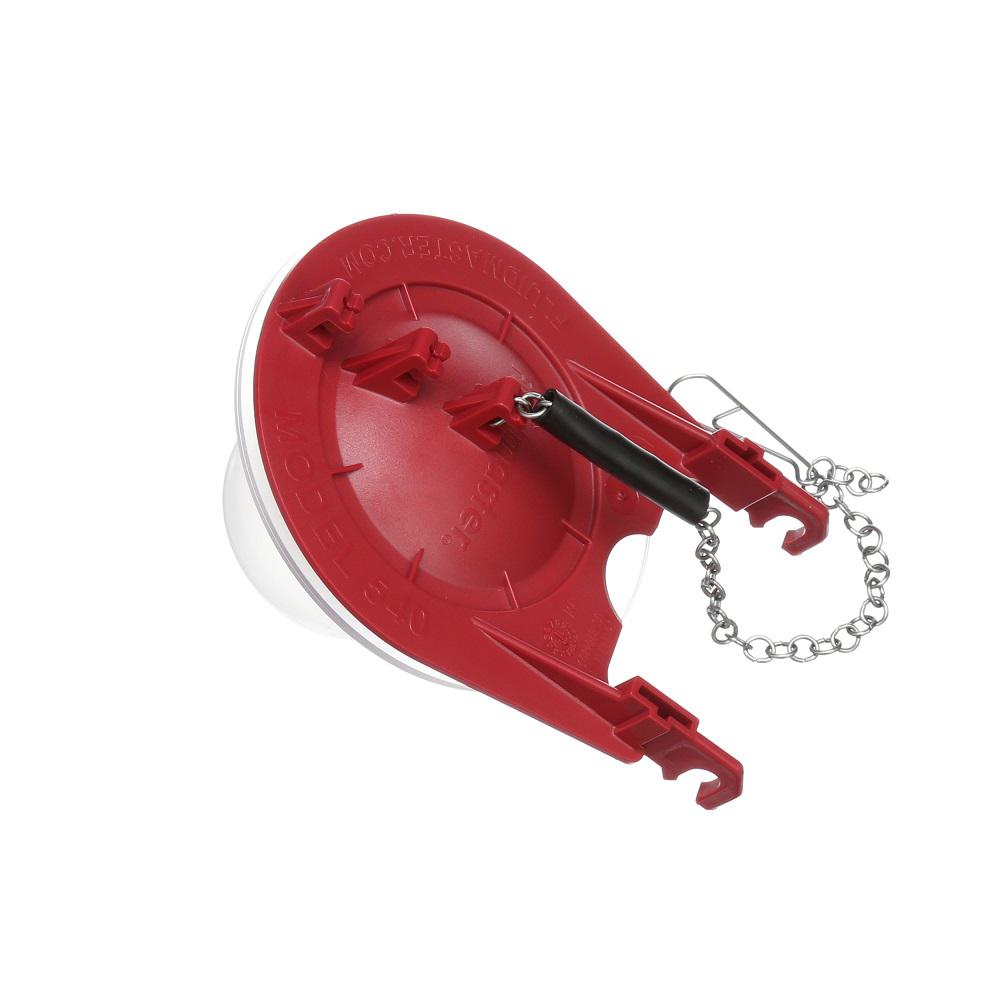 Fluidmaster Toilet Tank Flapper Valve 3in Water Replacement Plug for