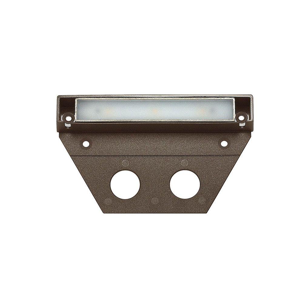Step And Stair Lighting Waterproof Deck Outdoor Ultra Warm Integrated Led Bronze Hardscape Light 10 Pack 2700k