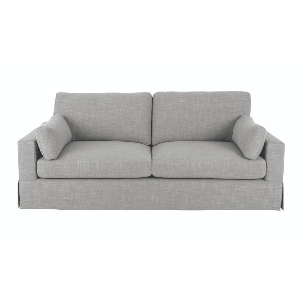 Home Decorators Collection Addilyn Linen Smoke Sofa-9896300130 - The ...