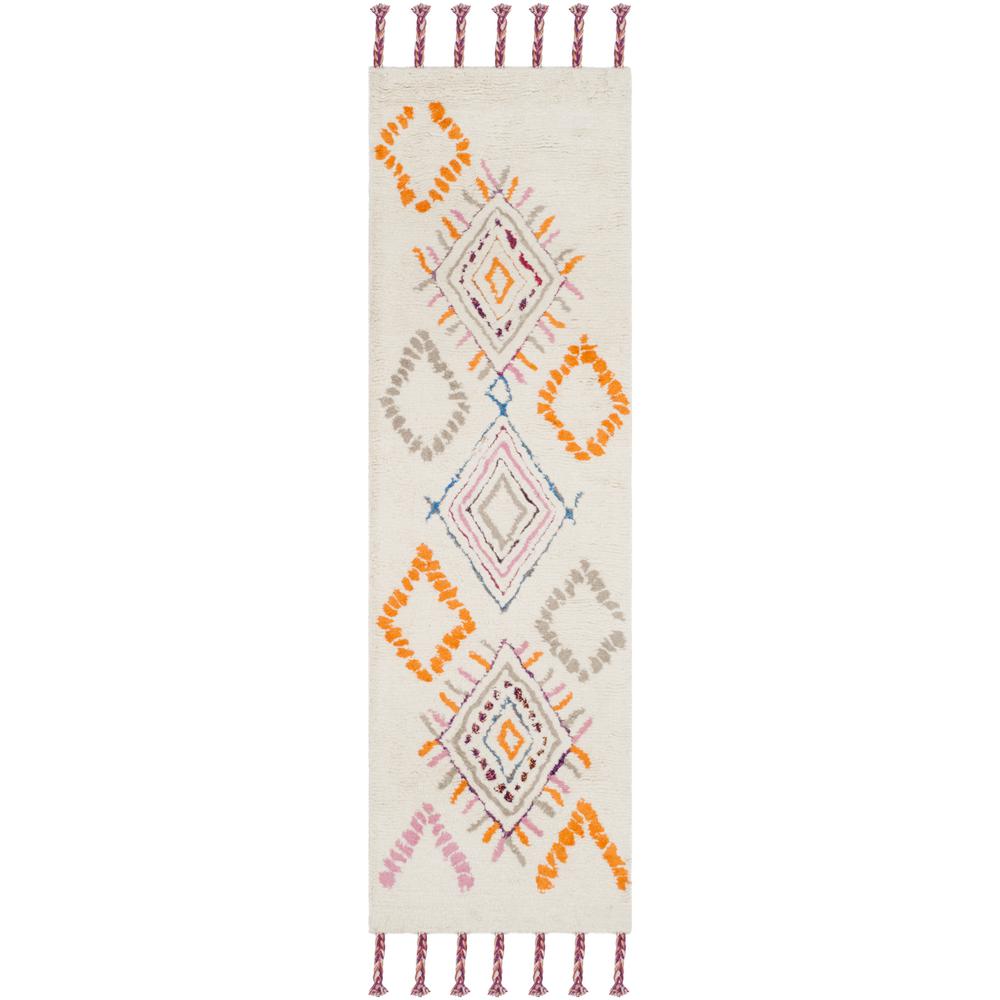 Safavieh Casablanca Ivory Multi 2 Ft 3 In X 8 Runner Csb215a 3 In X 8 Ft Runner