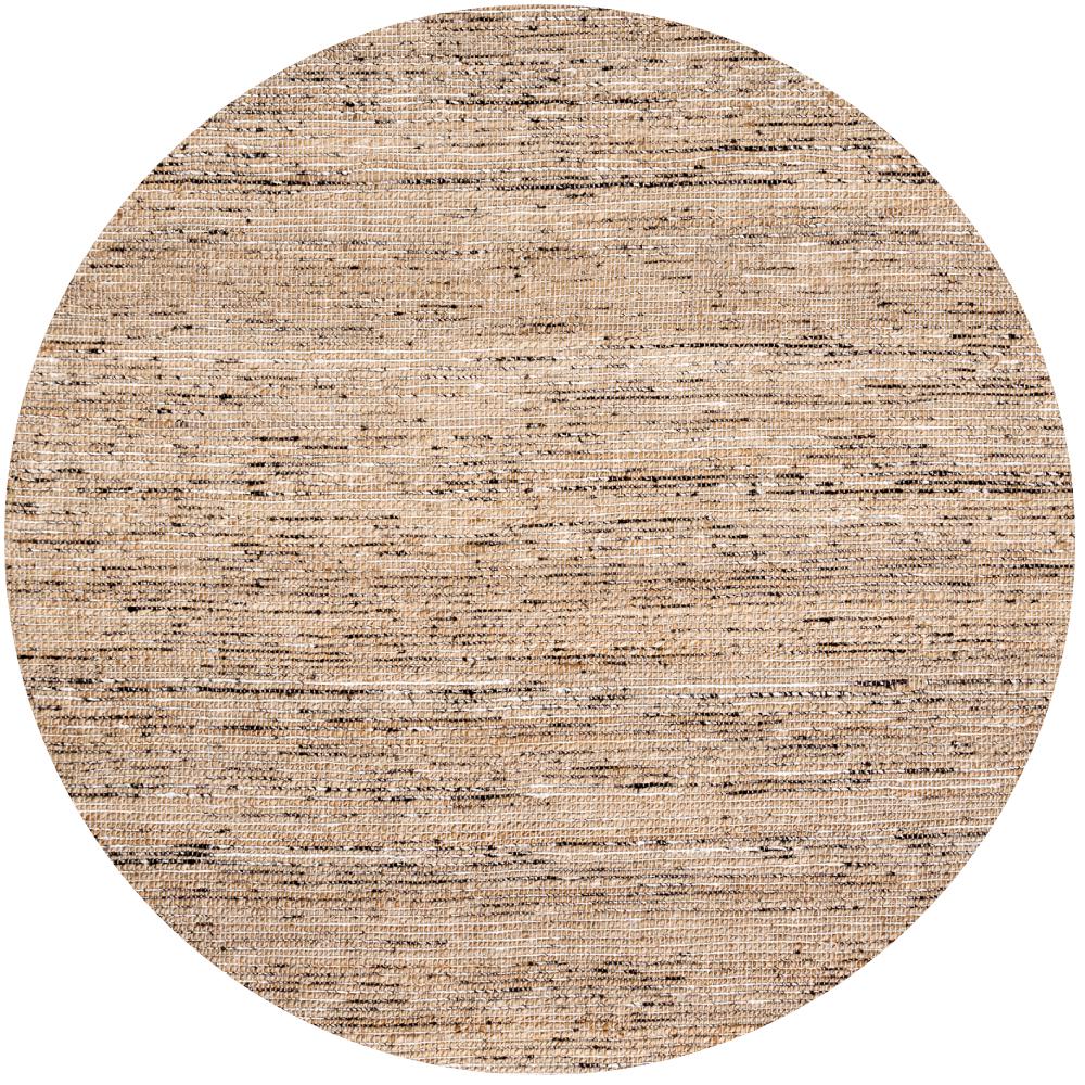 nuLOOM Emery Natural 6 ft. x 6 ft. Round Area RugJRCN01AR606 The