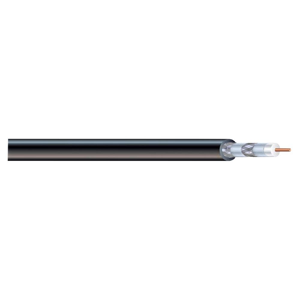 wooden spool black//white single 1000ft RG-59 coaxial cable ETL