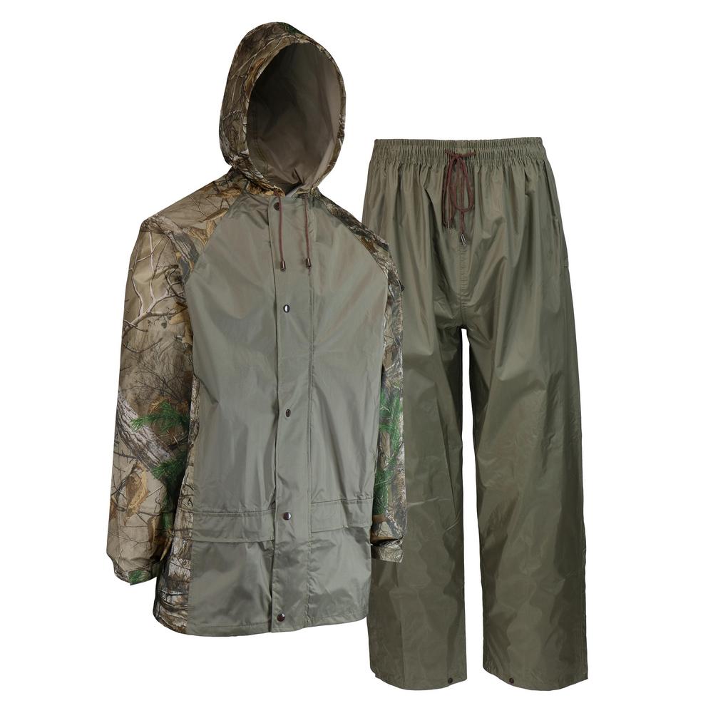 cheap camo rain gear