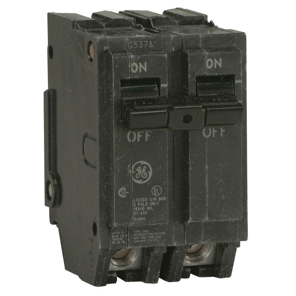 GE THQL2150GFI 50 Amp 220 VAC 240v GFCI Circuit Breaker GFCI THQL-GFCI