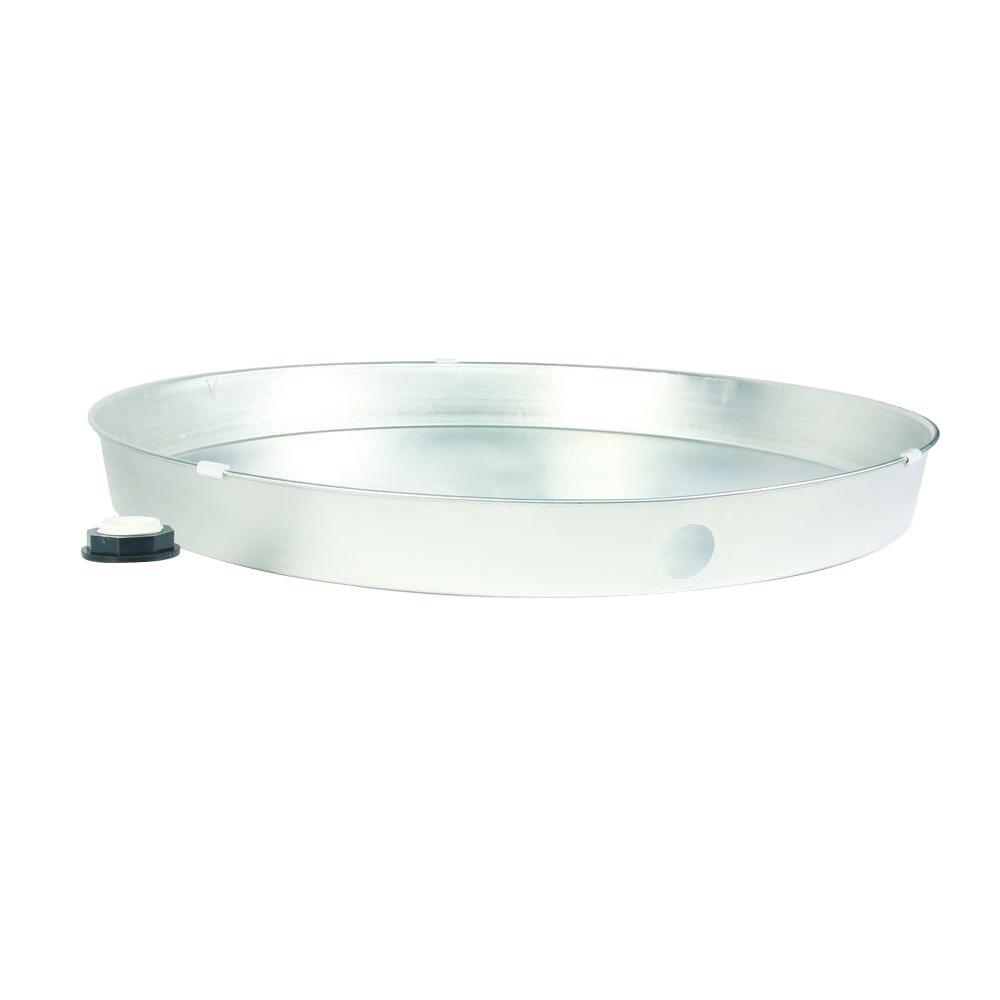 Everbilt 26 in. Aluminum Drain Pan15020 The Home Depot
