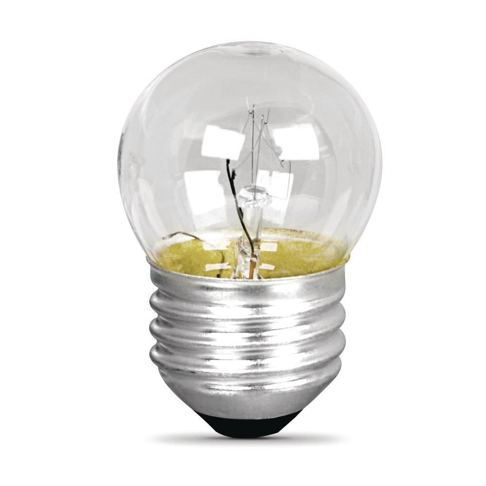 Feit Electric 7.5Watt Equivalent S11 2700K Clear Incandescent E26