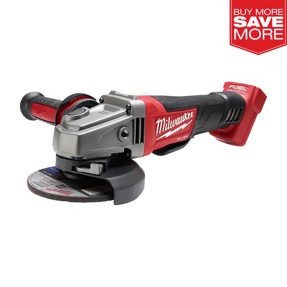 Angle Grinder Blade Saw Drill Spindle Lock Side Handle Adjustable Tool-Only