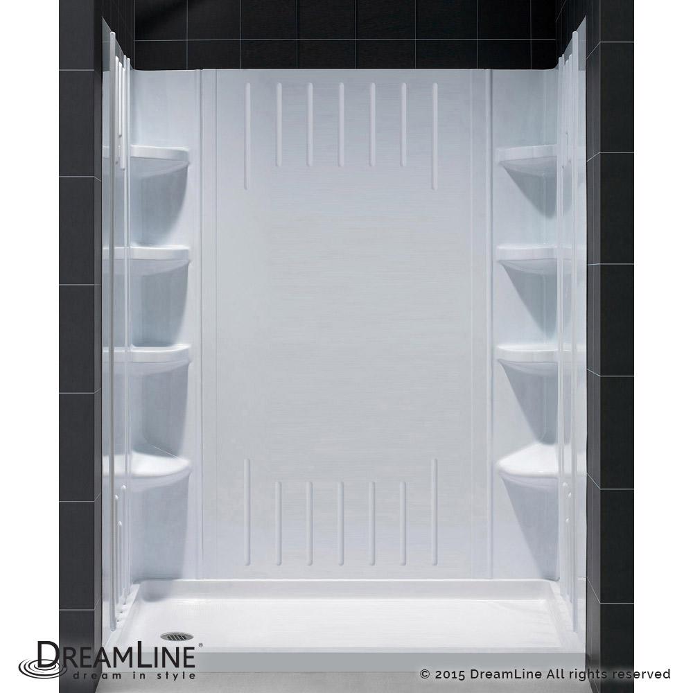Dreamline Slimline 30 In X 60 Single Threshold Shower Base Dreamline Slimline 30 In X 60 Single Threshold Shower Base White With