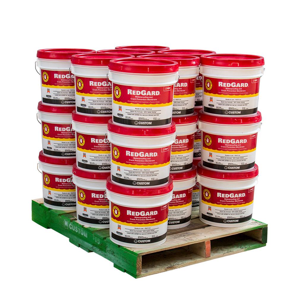 Patching Repair Flooring The Home Depot Redgard 3 1 2 Gal Waterproofing And Prevention Membrane 24 Buckets