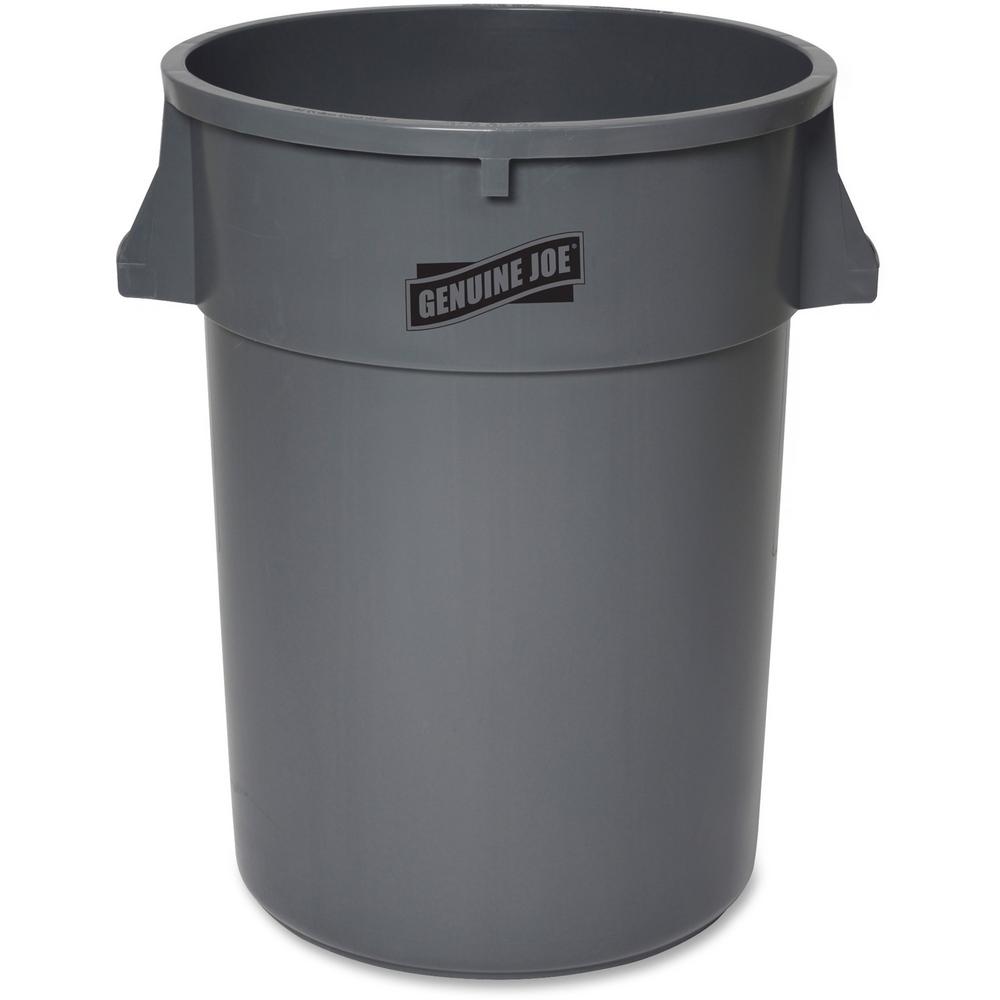 Rubbermaid Commercial FG262000DGRN 20 Gallon Round Trash Can – Dark Green, Heavy-Duty Polyethylene