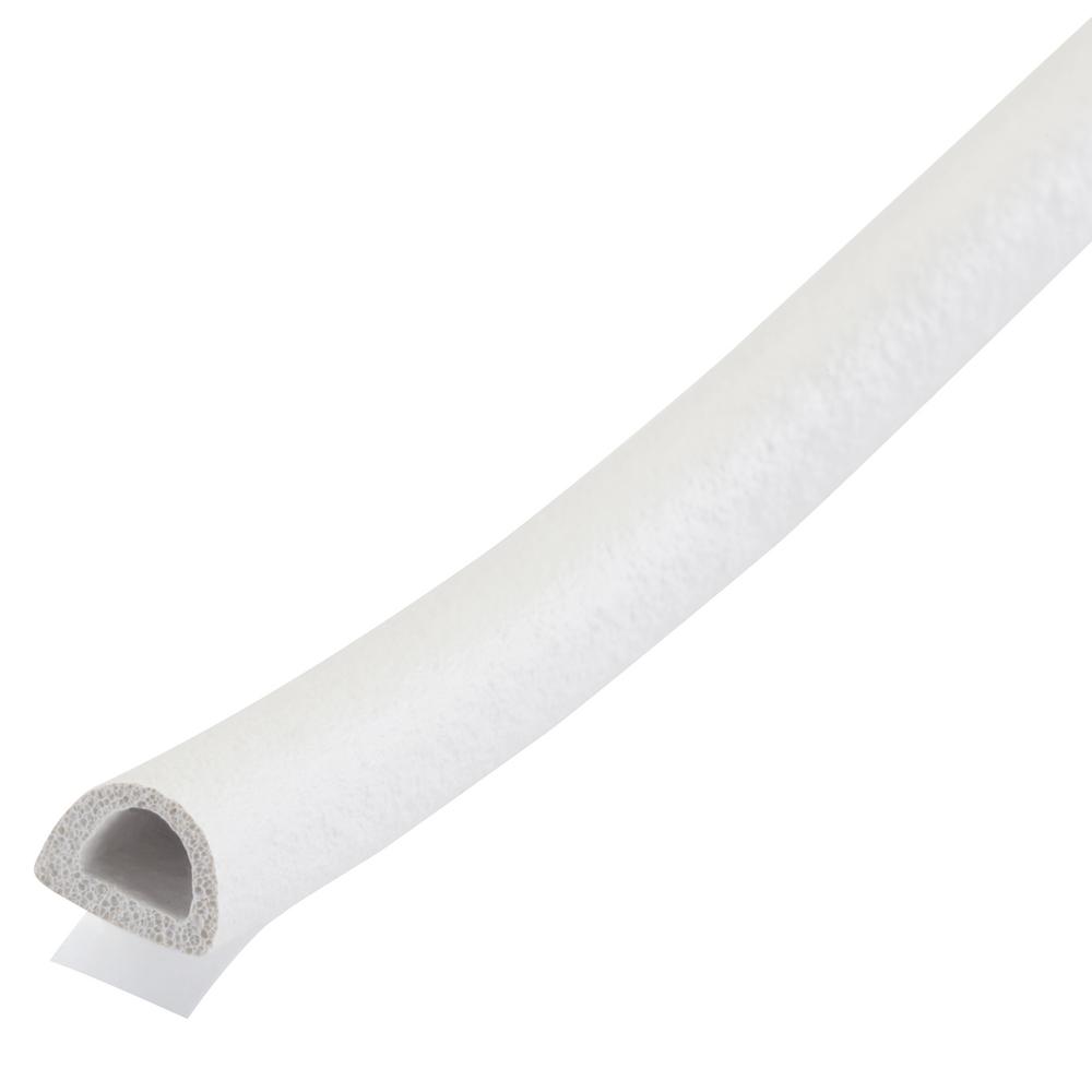 MD Building Products Premium 5/16 in. x 17 ft. White Weather Stripping