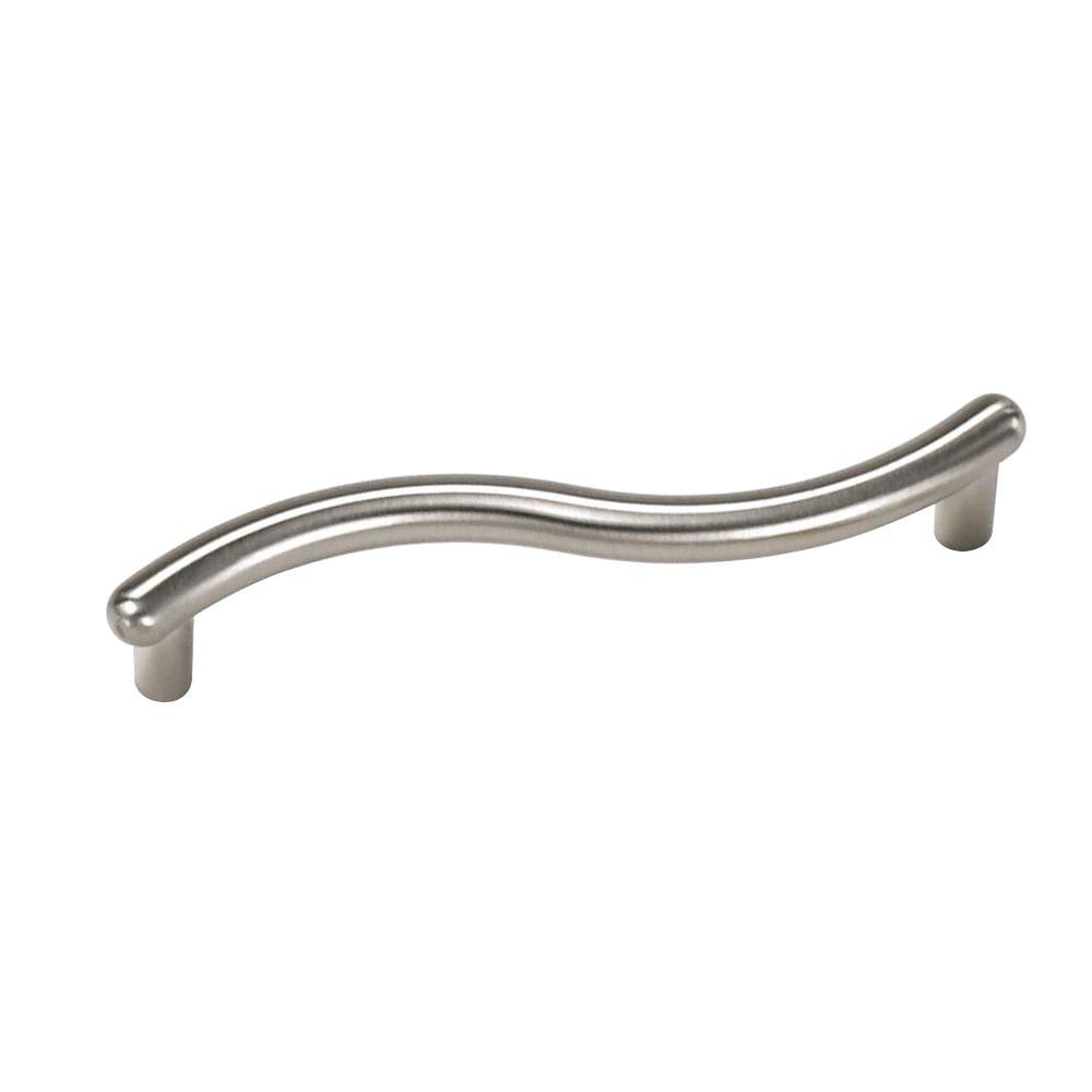 Laurey 96 Mm Brushed Satin Nickel S Pull 25159 The Home Depot Laurey 96 Mm Brushed Satin Nickel S Pull