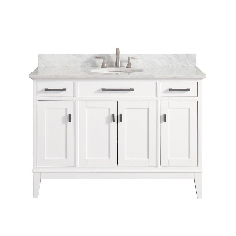 48 Inch Vanities Single Sink Avanity Bathroom Bath H Vanity