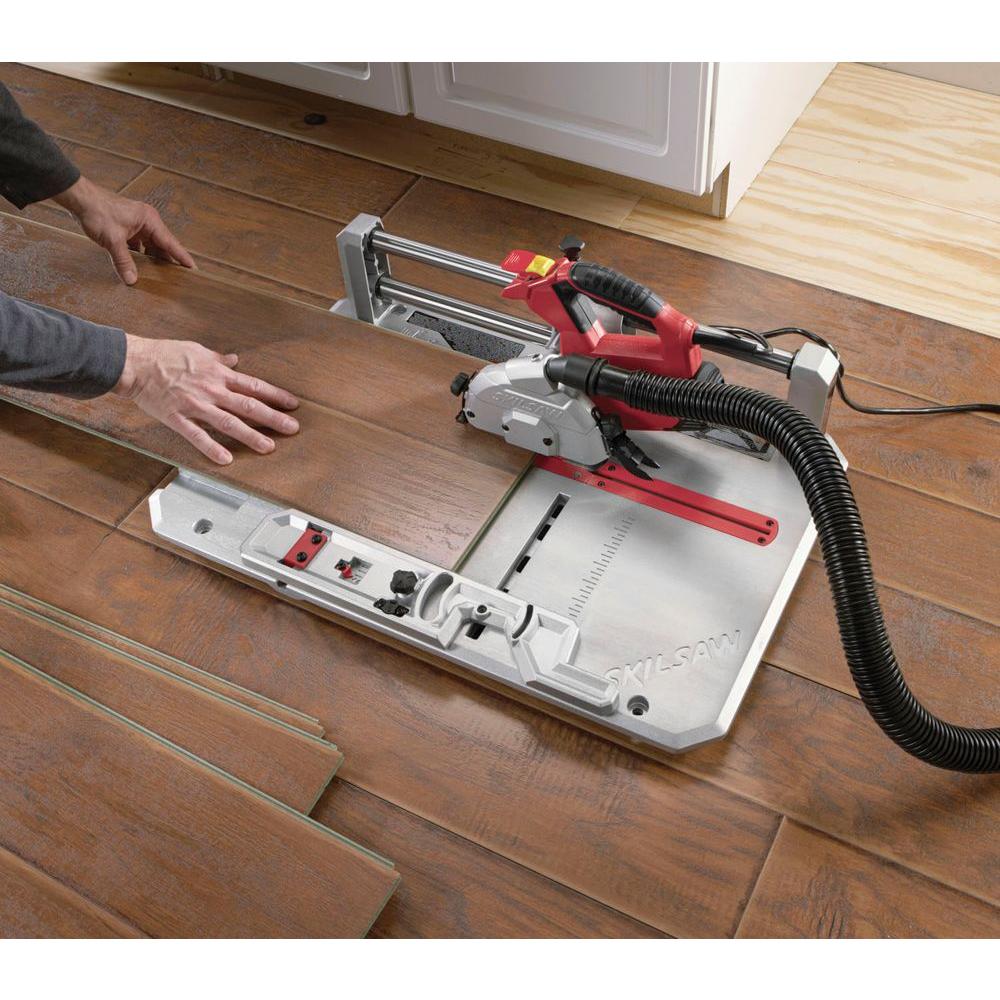 SKIL Corded Flooring Saw 7.0 Amp 4-3/8 in.Lightweight Aluminum Miter