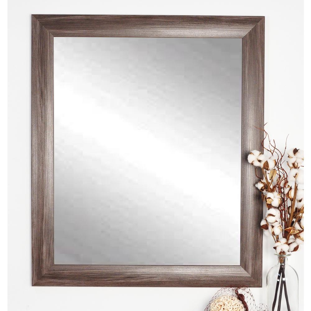 Ashland Dark Grey Decorative Framed Wall Mirror-AV42MED ... Ashland Dark Grey Decorative Framed Wall Mirror-AV42MED ... on Wall Mirrors Decorative id=11462