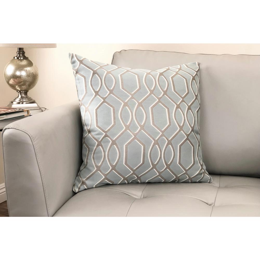 Armen Living Frances Sea Geometric Down 7 In X 20 In Throw