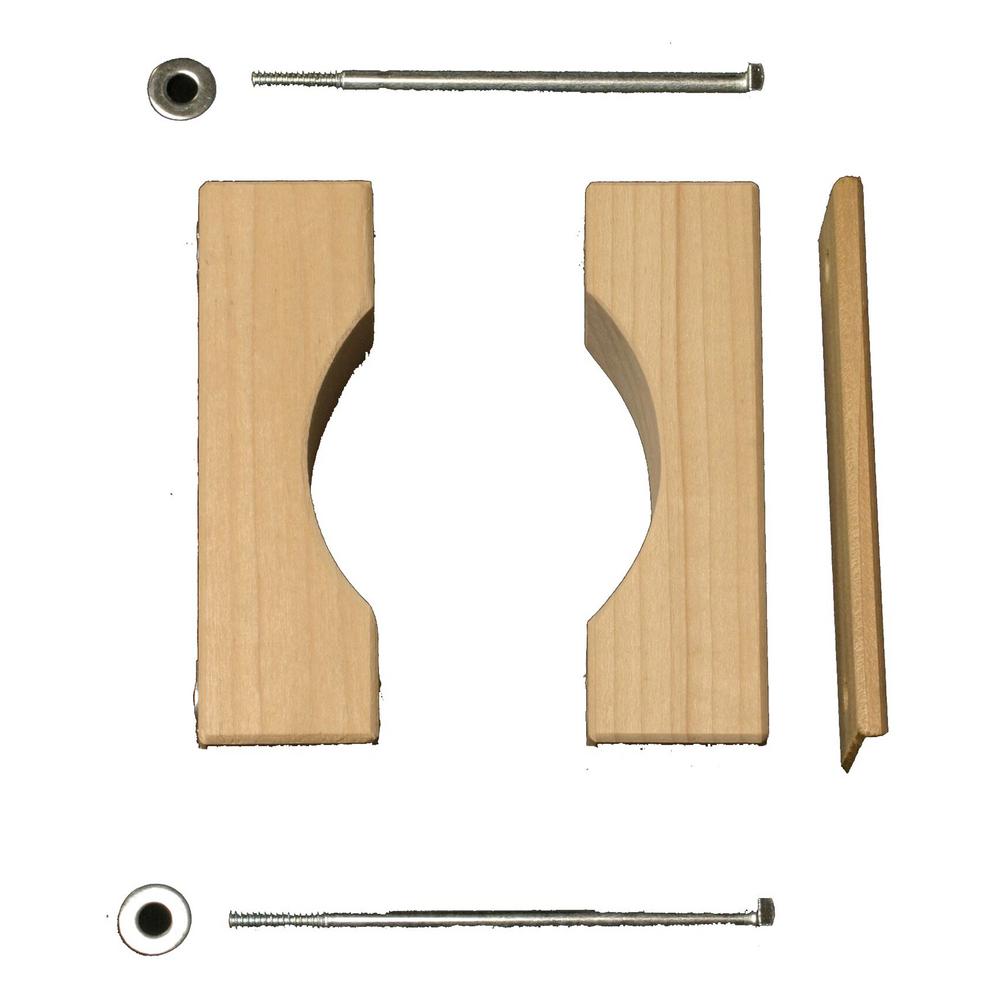 Cardinal Gates 5 in. H x 4 in. W x 2 in. D Round Clamp for Child Safety