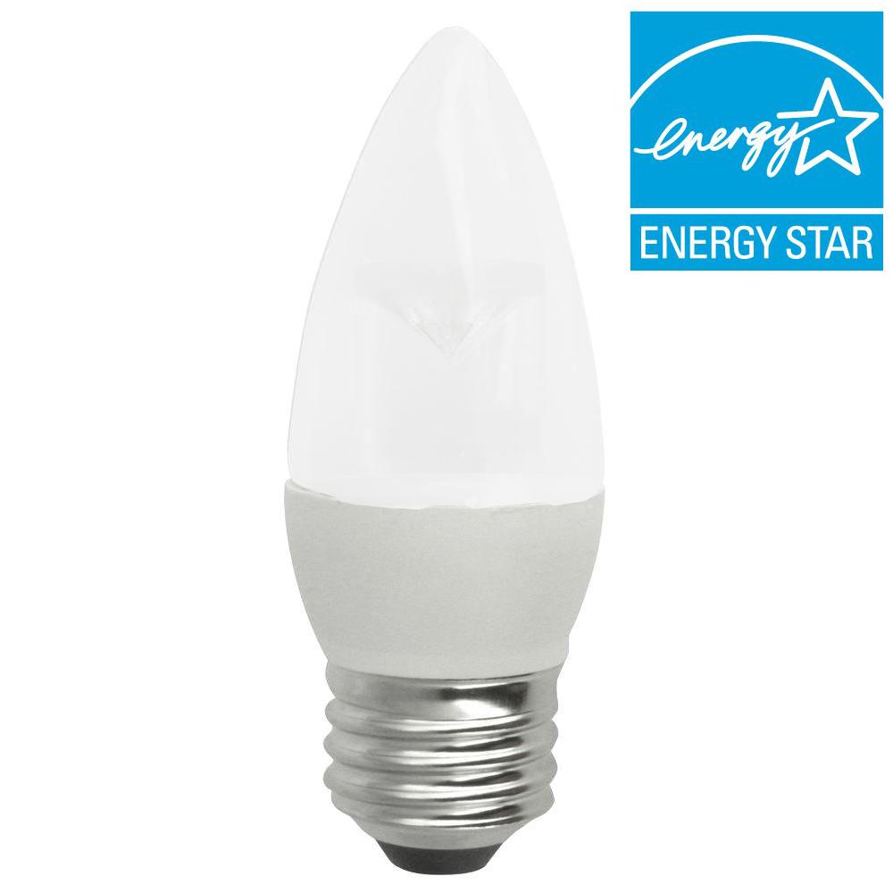 Ge Ceiling Fan Led Light Bulbs Ideas Tcp 40w Equivalent Soft White 2700k Blunt Tip Um Base Frosted