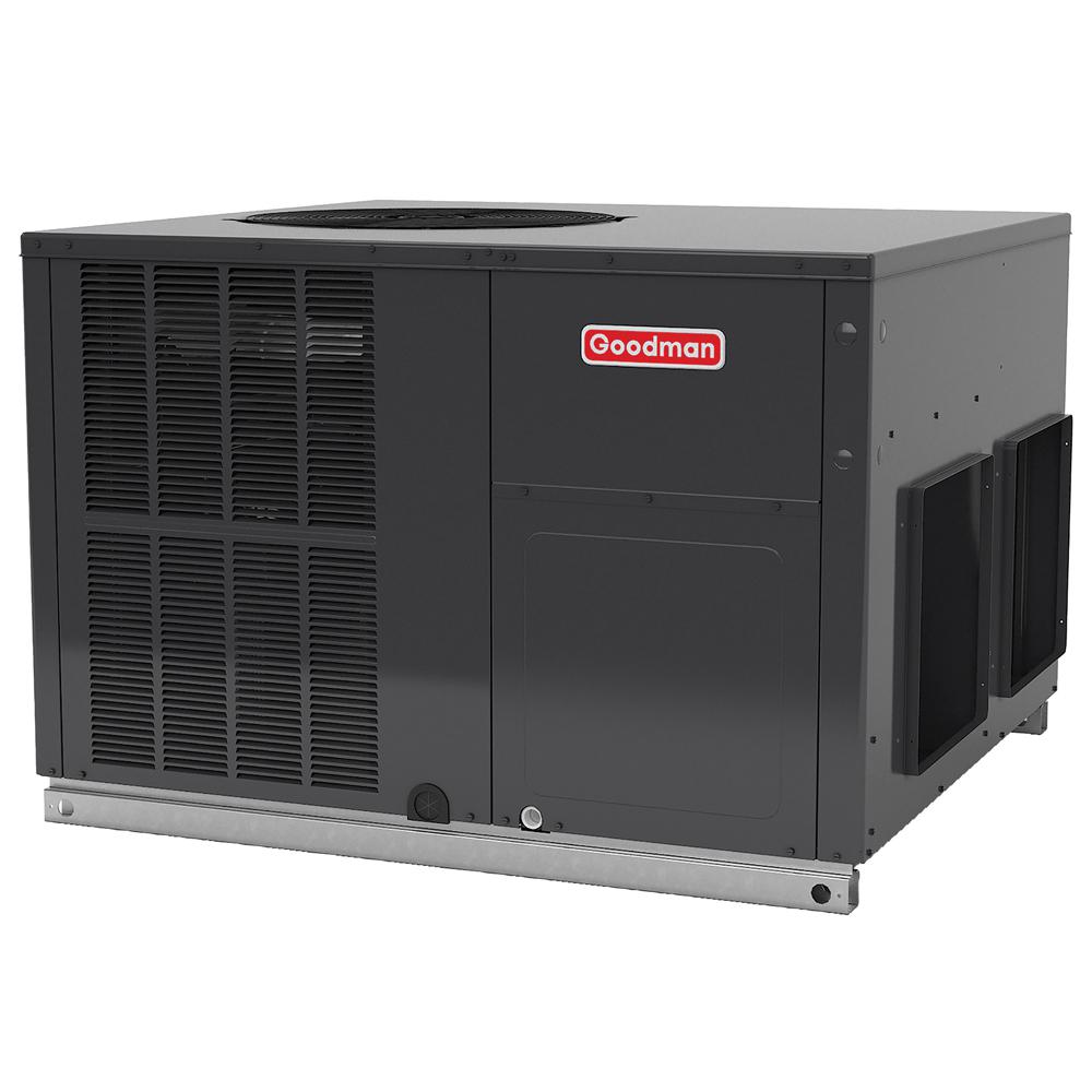GOODMAN 3 Ton 14 SEER R-410A Horizontal Package Air Conditioner Heat Pump