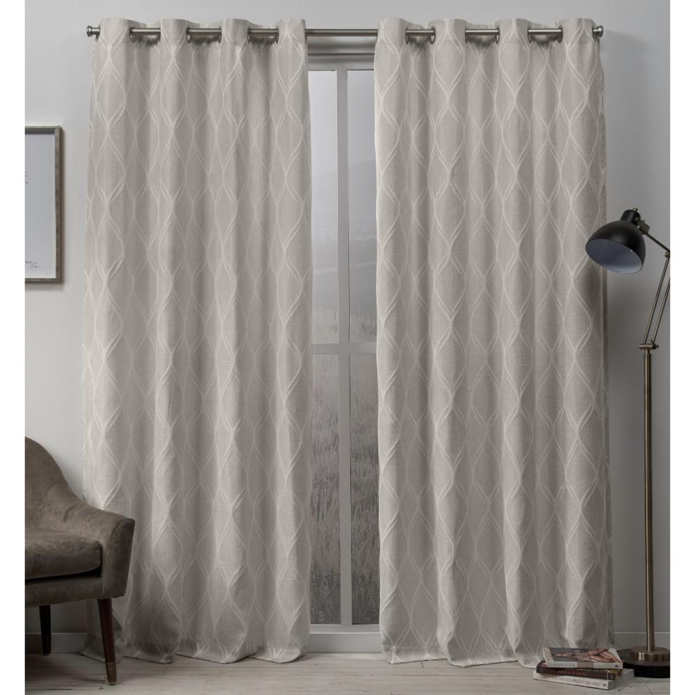 Exclusive Home Curtains Sonos 54 In W X 84 In L Woven Blackout