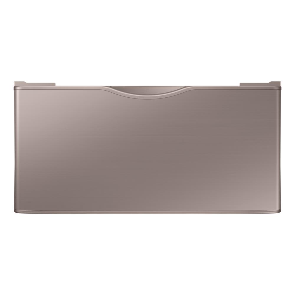 Samsung 14.2 in. Champagne Laundry Pedestal with Storage Drawer