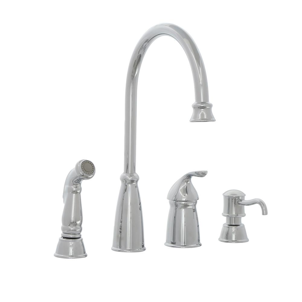 Pfister Avalon Single Handle High Arc Standard Kitchen Faucet With
