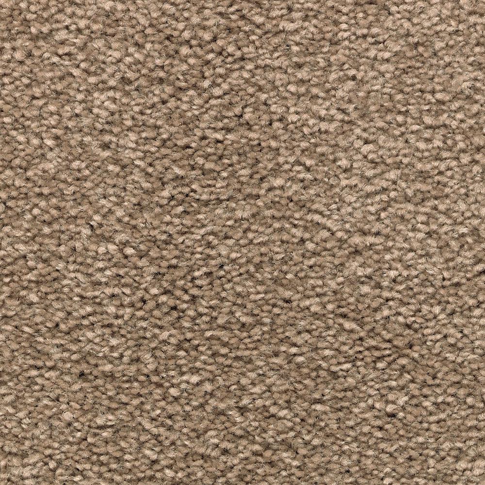 Carpet Sample Unblemished Ii Color Sandalwood Textured 8 In X 8 In